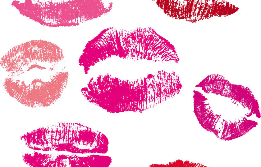 Kiss marks