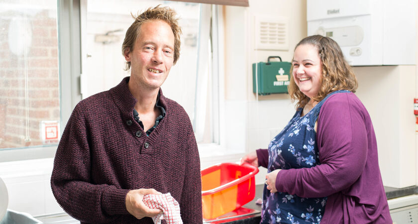 PWS Stephen Garnham With Jenny Husk staff Wimborne 3