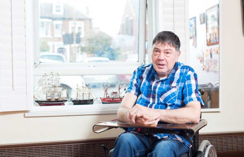 PWS Peter in his room