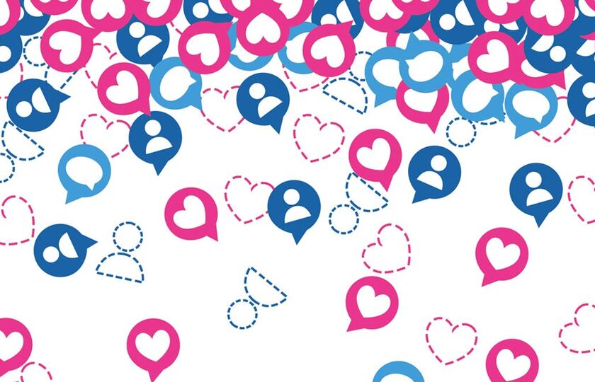 Istock 949436542 Hearts Messages And People Pink