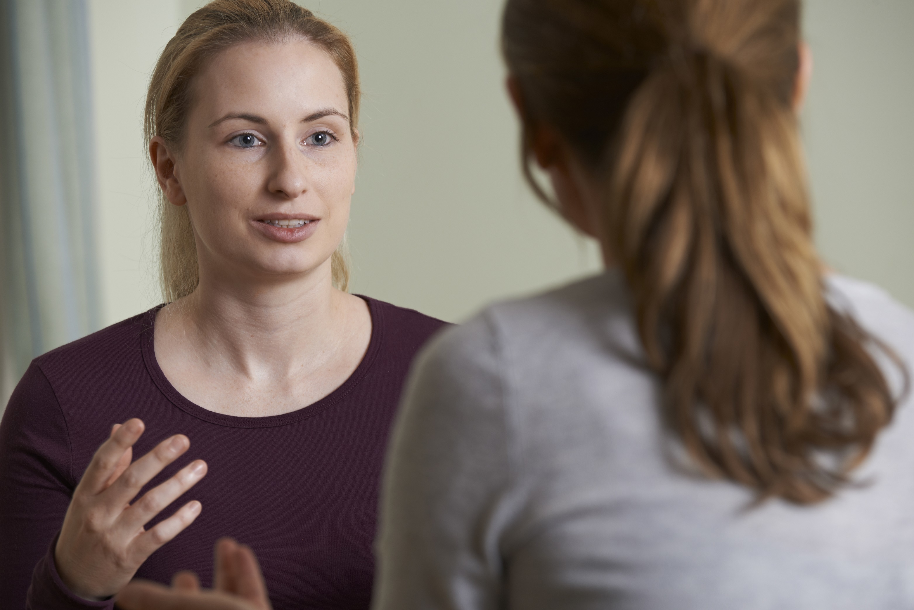 Stock Photo Talk To Person Mental Health