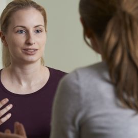 Stock Photo Talk To Person Mental Health