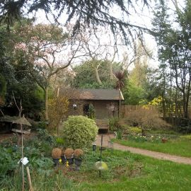 Service Roy Kinnear House back garden
